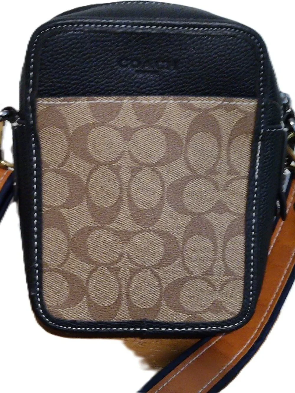 COACH Sullivan Pack Blocked Signature Men's Shoulder Bag CC009